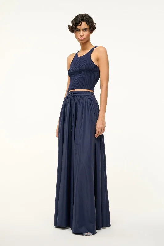 MAXI EDEN SKIRT | NAVY