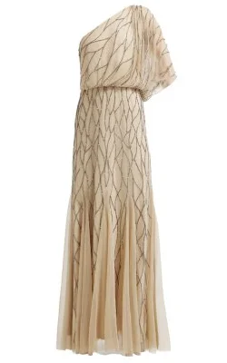 Art Deco Shoulder Gown