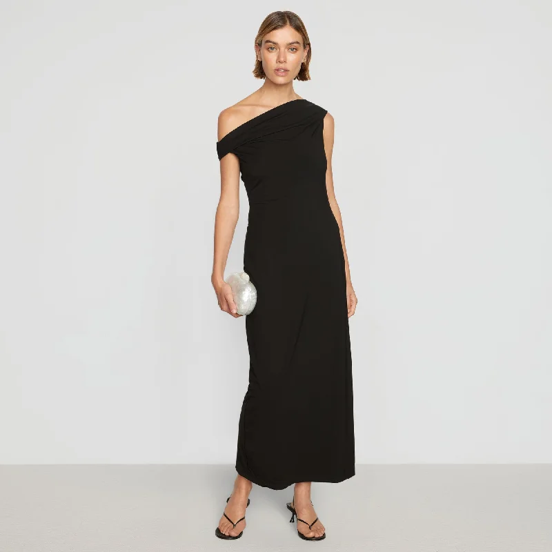 Iryna Asymmetric Off-Shoulder Dress