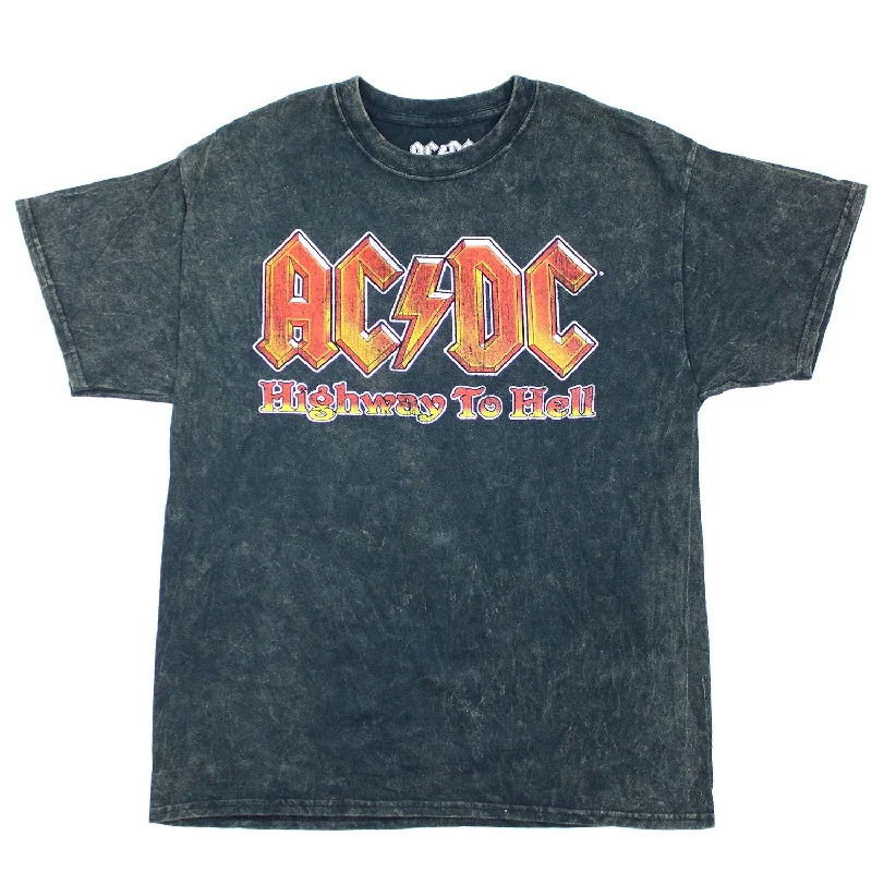 Vintage Distressed Highway To Hell Logo Vintage T-shirt