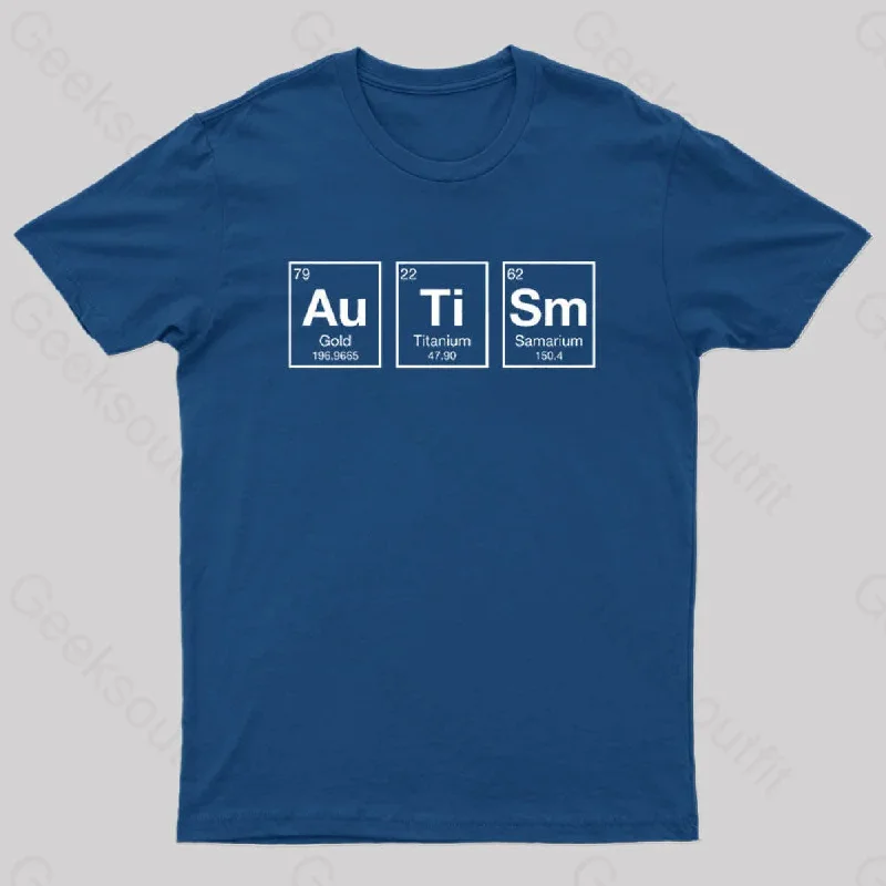 AuTiSm Periodic Table Nerd T-Shirt