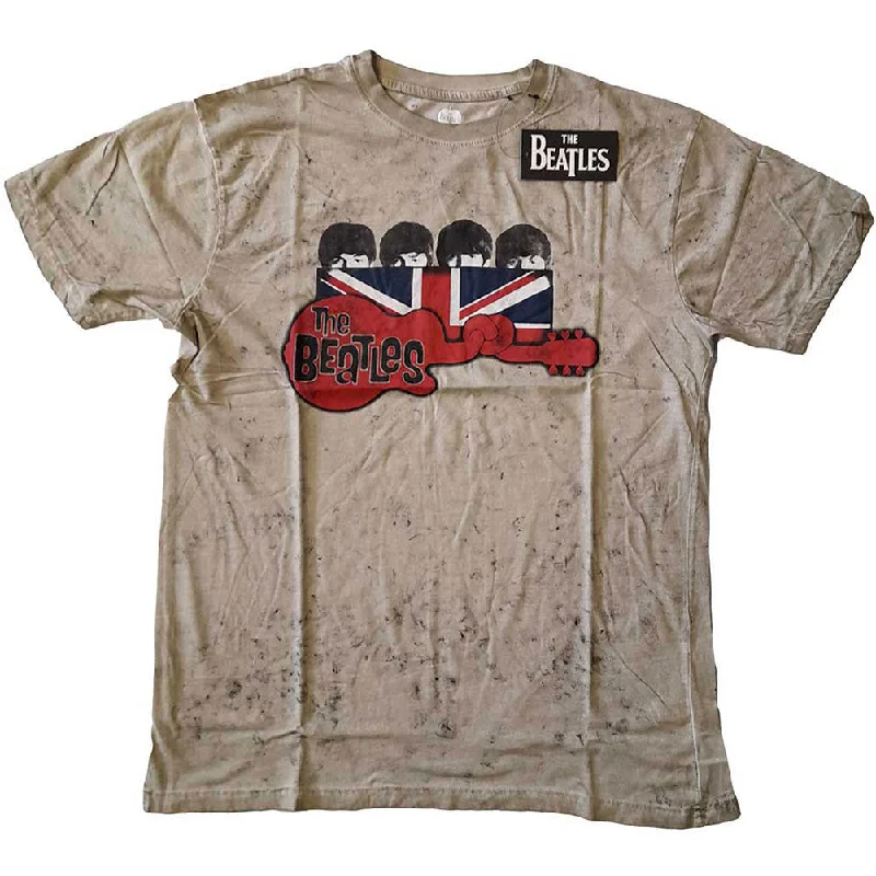 Guitar & Flag (Snow Wash) Vintage T-shirt