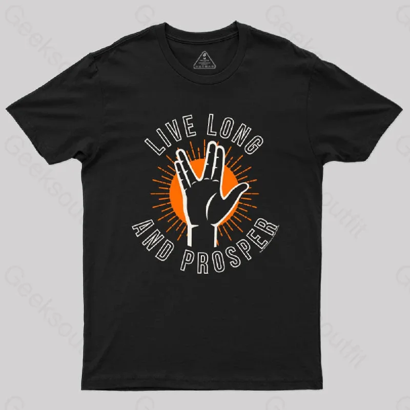 Cosmic Voyage Long Live Prosper Salute T-Shirt