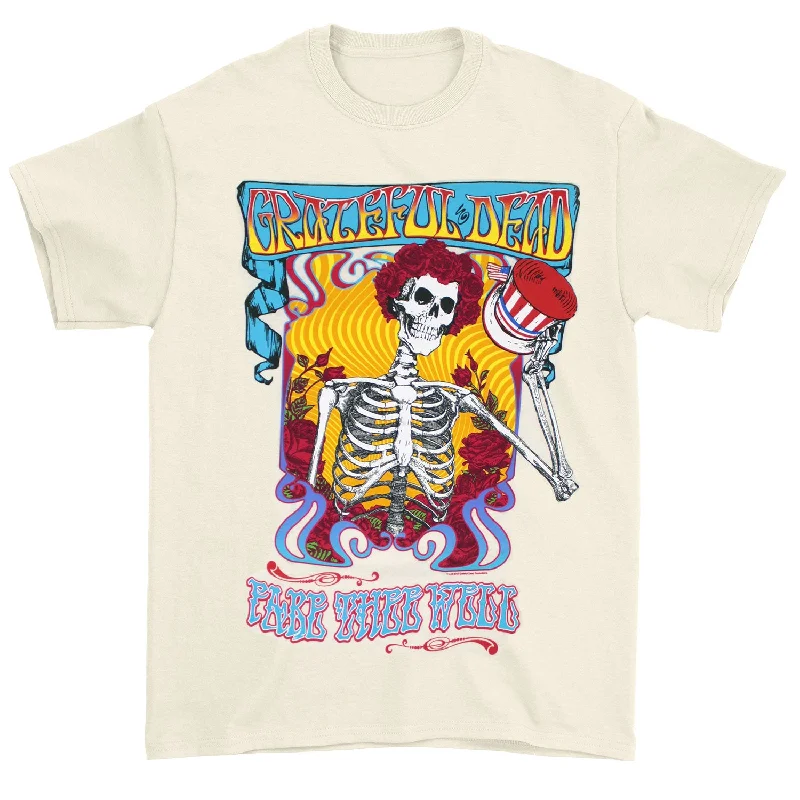 Skeleton Santa Clara 2015 Event Tee on Cream T-shirt