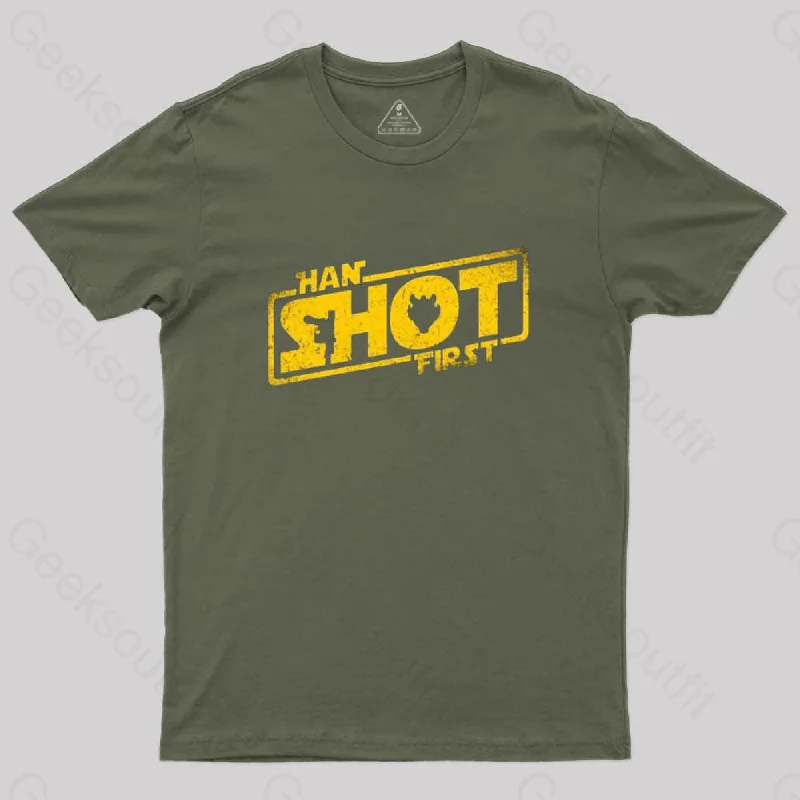 Han Shot First T-Shirt