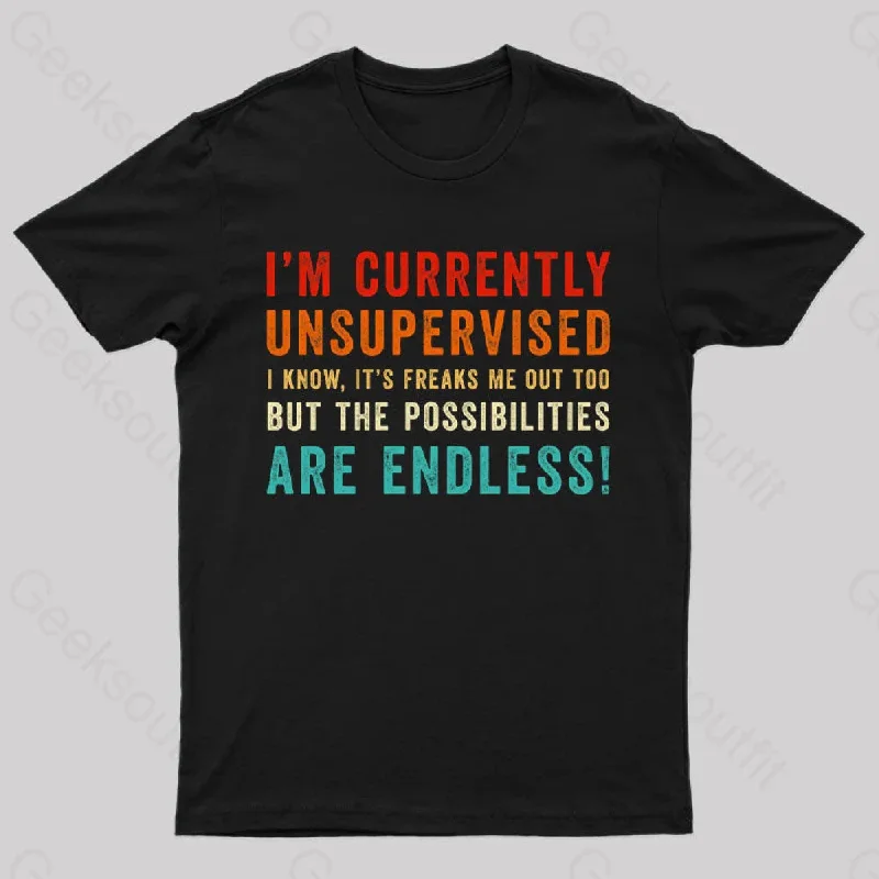 I'm Currently Unsupervised T-Shirt