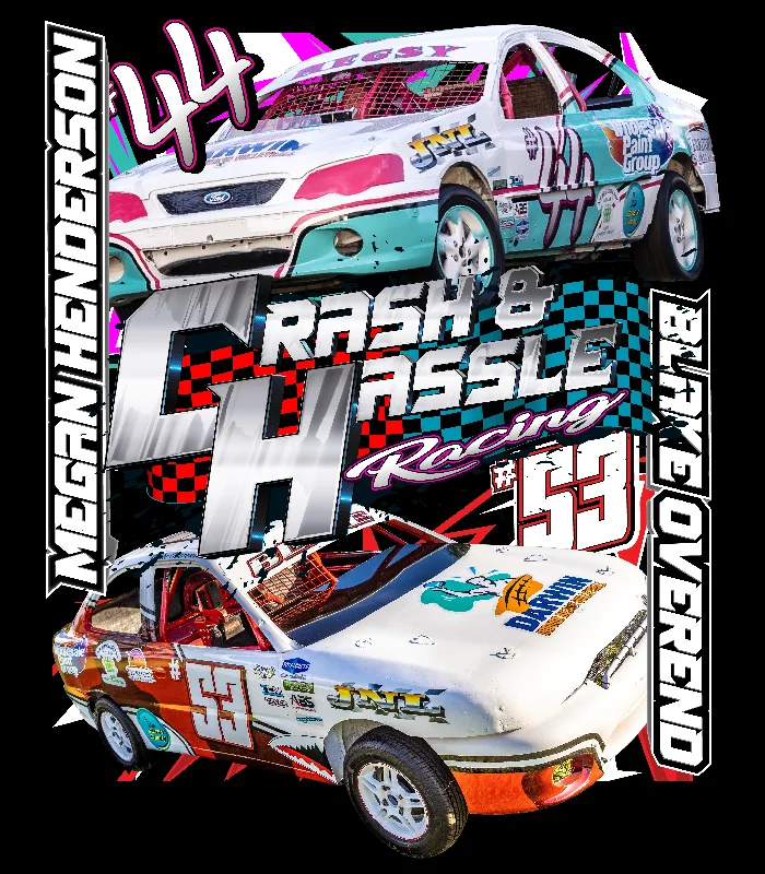 Ladies Crop Tee - CH Racing