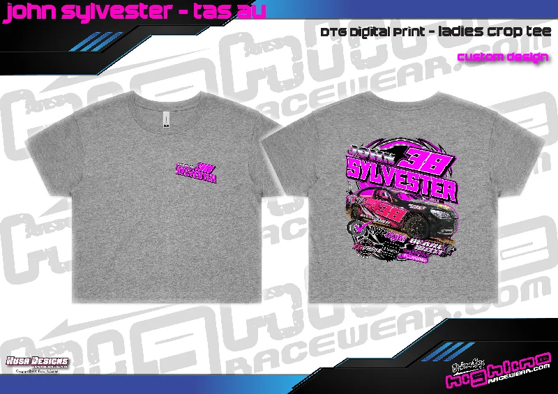 Ladies Crop Tee - John Sylvester