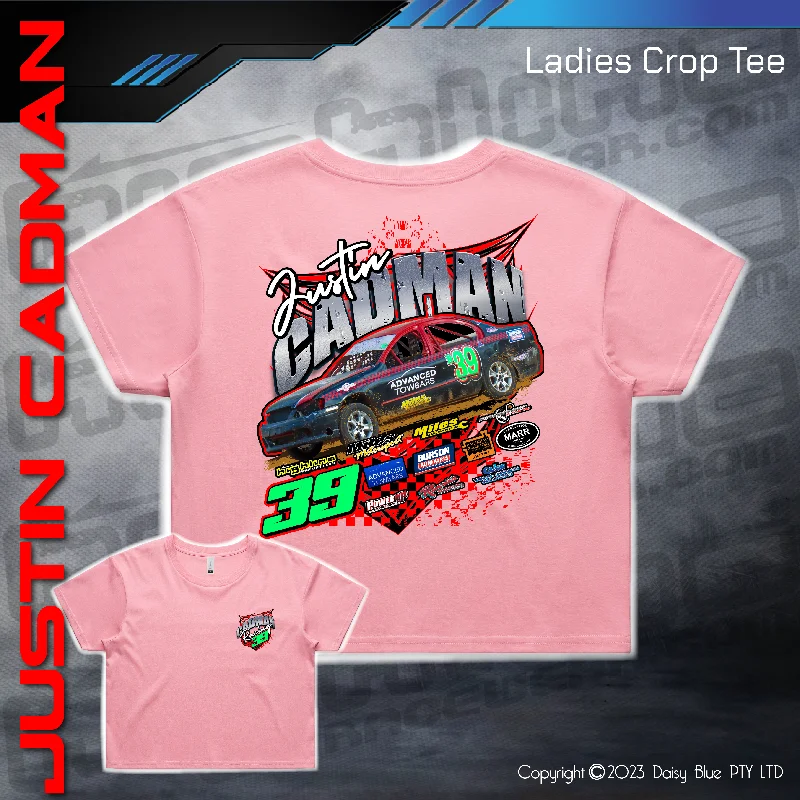 Ladies Crop Tee - Justin Cadman