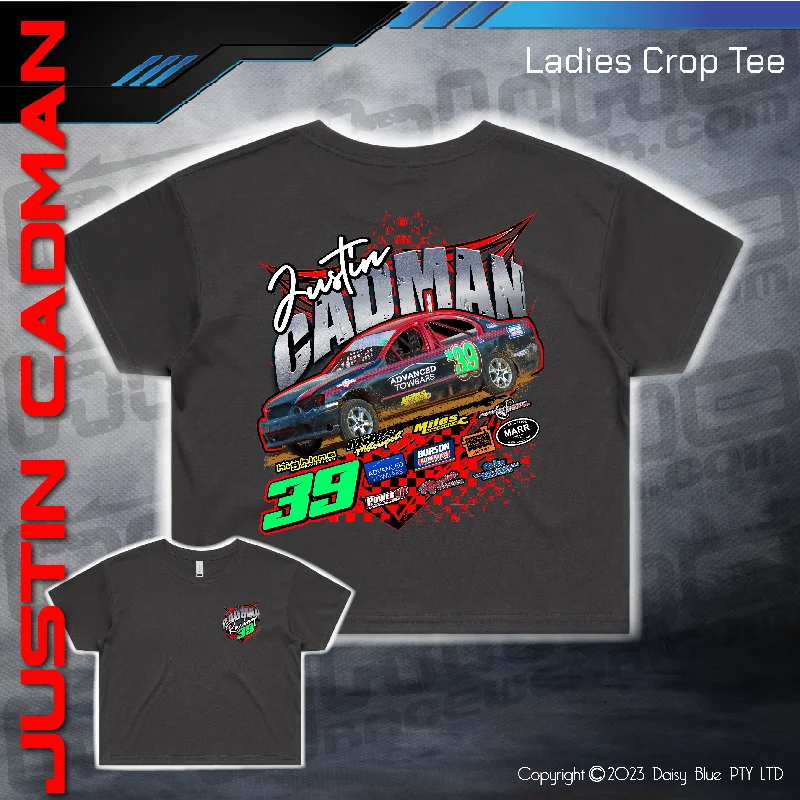 Ladies Crop Tee - Justin Cadman