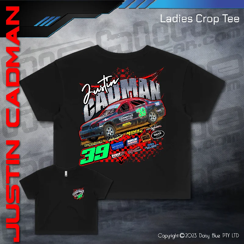 Ladies Crop Tee - Justin Cadman