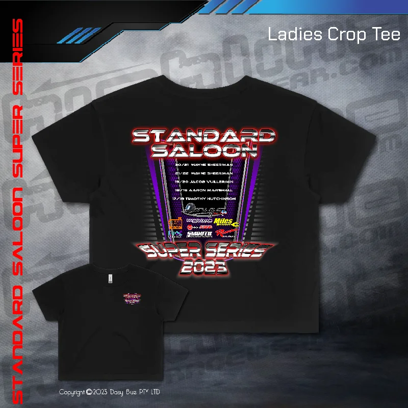 Ladies Crop Tee - Standard Saloon Super Series 2023