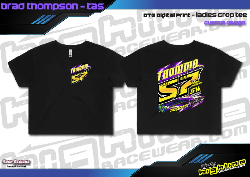 Ladies Crop Tee - Thommo Racing