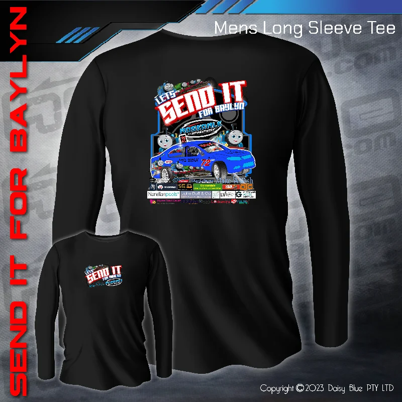 Long Sleeve Tee -  LET'S SEND IT FOR BAYLYN