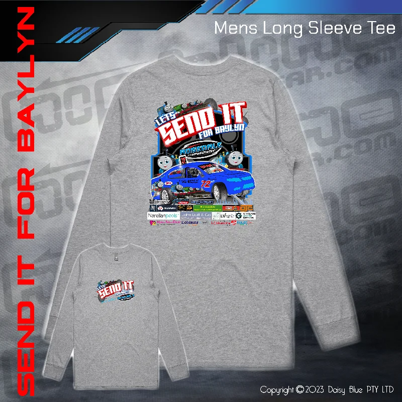 Long Sleeve Tee -  LET'S SEND IT FOR BAYLYN