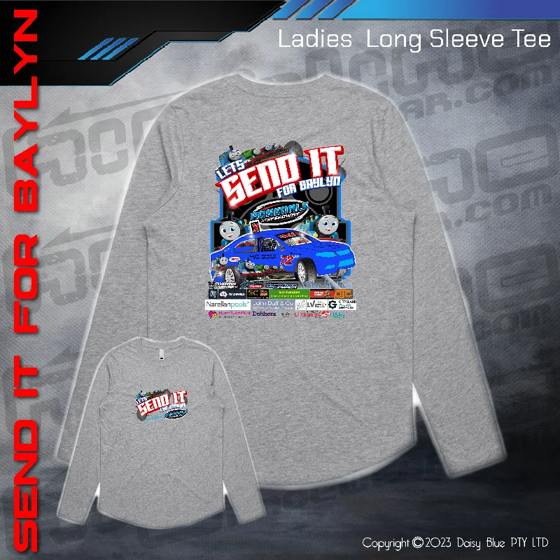 Long Sleeve Tee -  LET'S SEND IT FOR BAYLYN