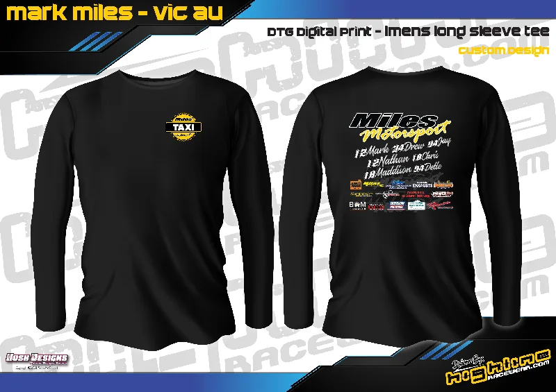 Long Sleeve Tee - Miles Motorsport