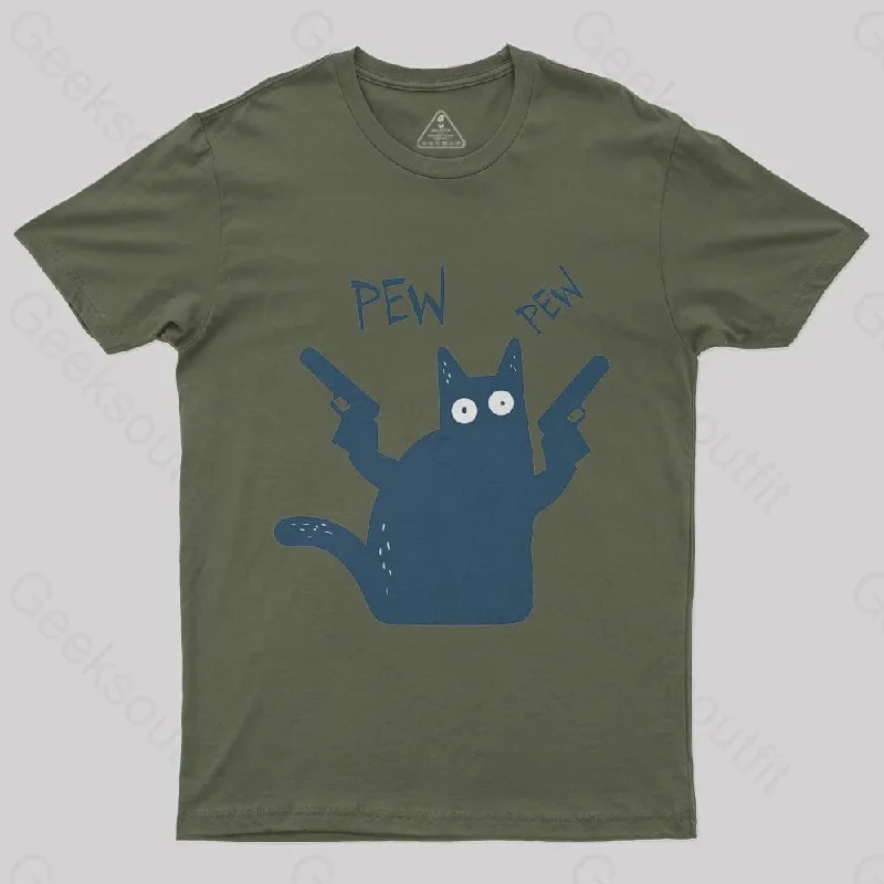 Pew Pew Cat T-Shirt