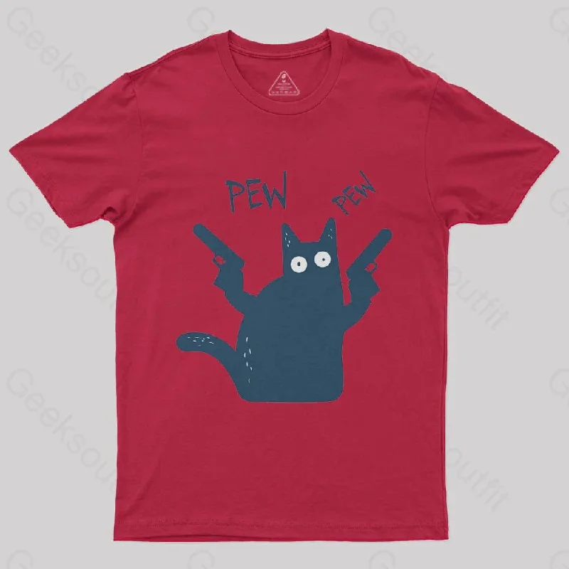 Pew Pew Cat T-Shirt