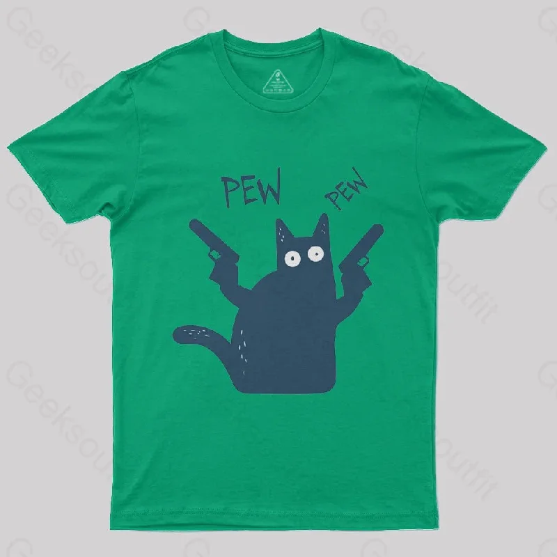 Pew Pew Cat T-Shirt