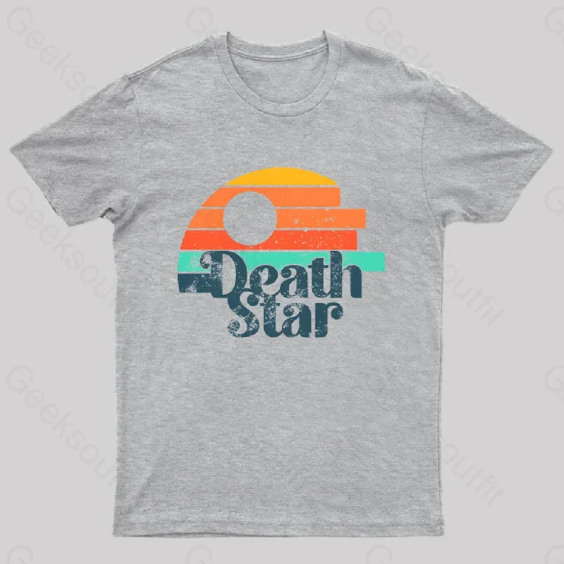 Retro Death Star Geek T-Shirt