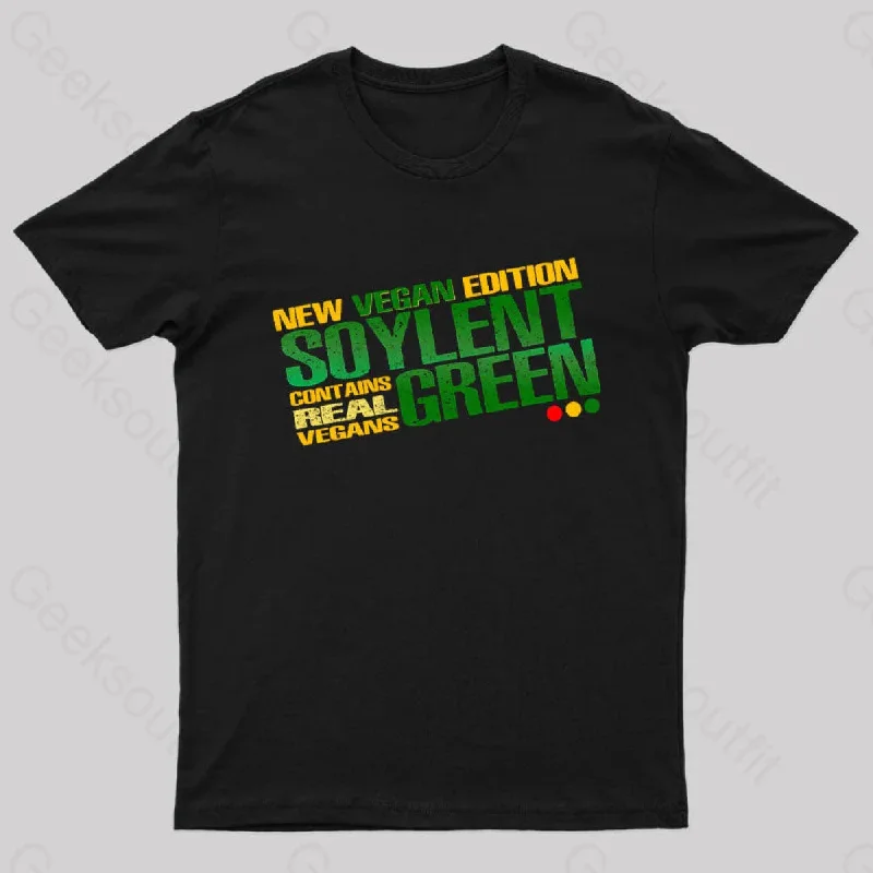 Soylent Green Vegan Edition Nerd T-Shirt