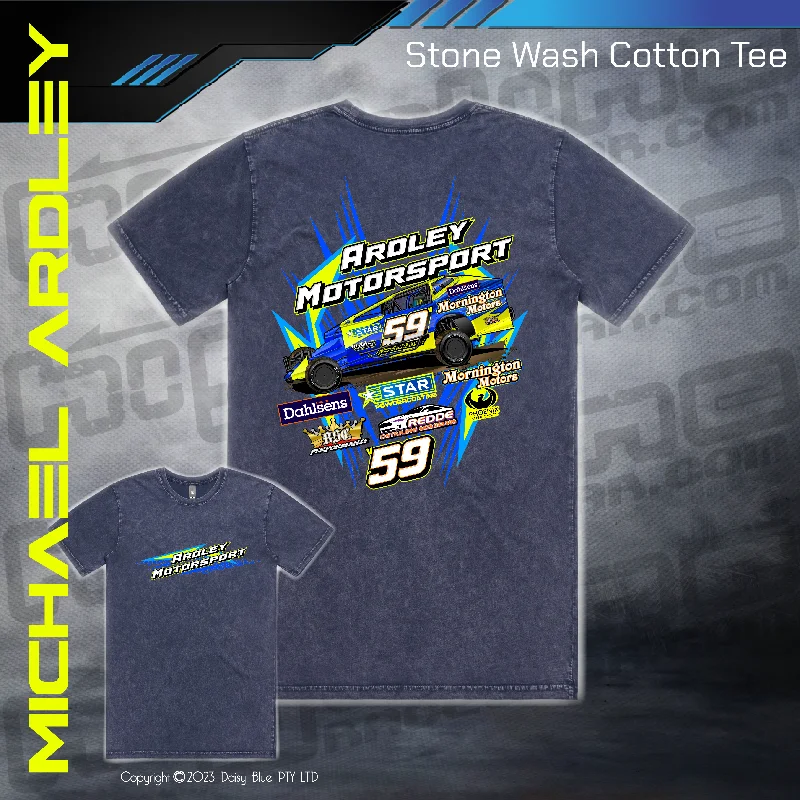 Stonewash Tee - Ardley Motorsport