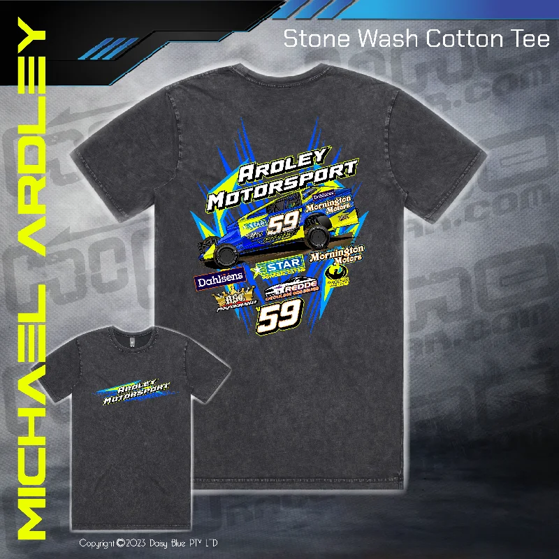 Stonewash Tee - Ardley Motorsport