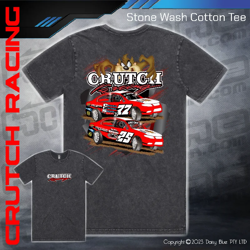 Stonewash Tee - Crutch Racing