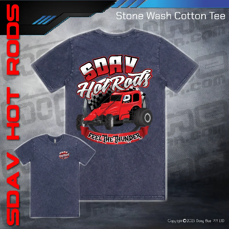 Stonewash Tee - SDAV Hot Rods