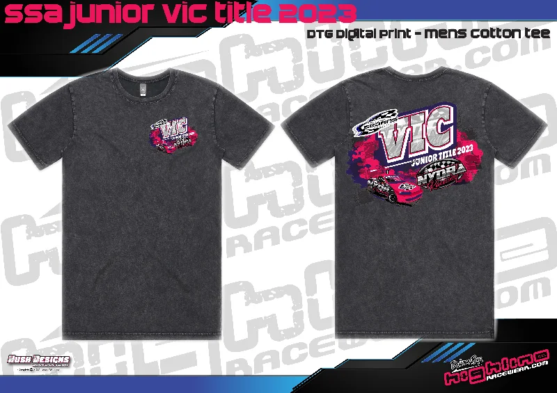 Stonewash Tee - SSA Junior Sedan Vic Title 2023