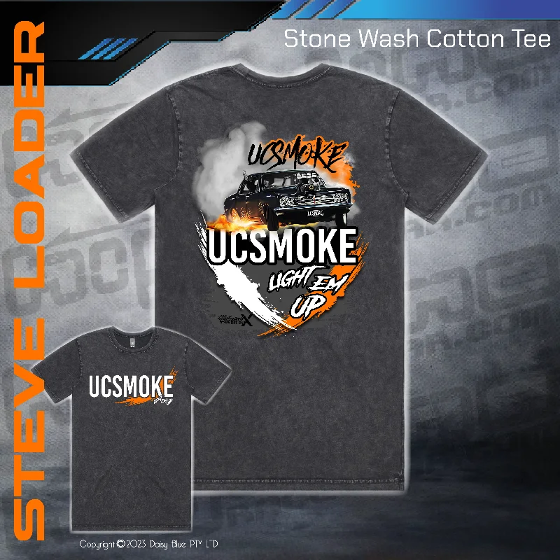 Stonewash Tee - UCSmoke Light Em Up