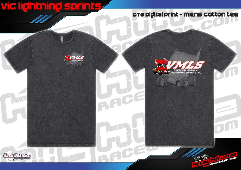 Stonewash Tee - Vic Mini & Lightning Sprints