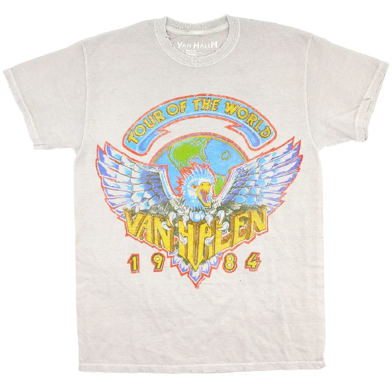 Vintage Distressed Tour Of The World 1984 Vintage T-shirt